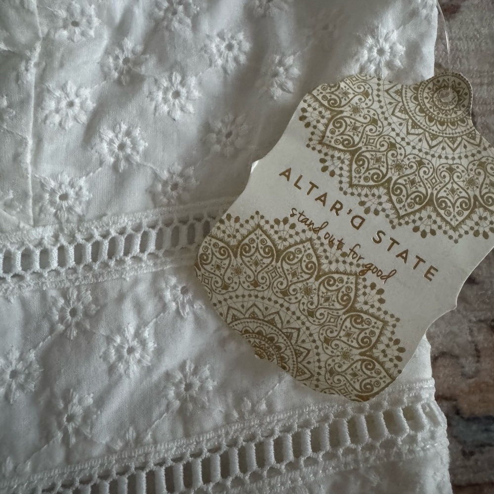 Altar'd State White Mini Dress - Picture 5 of 7